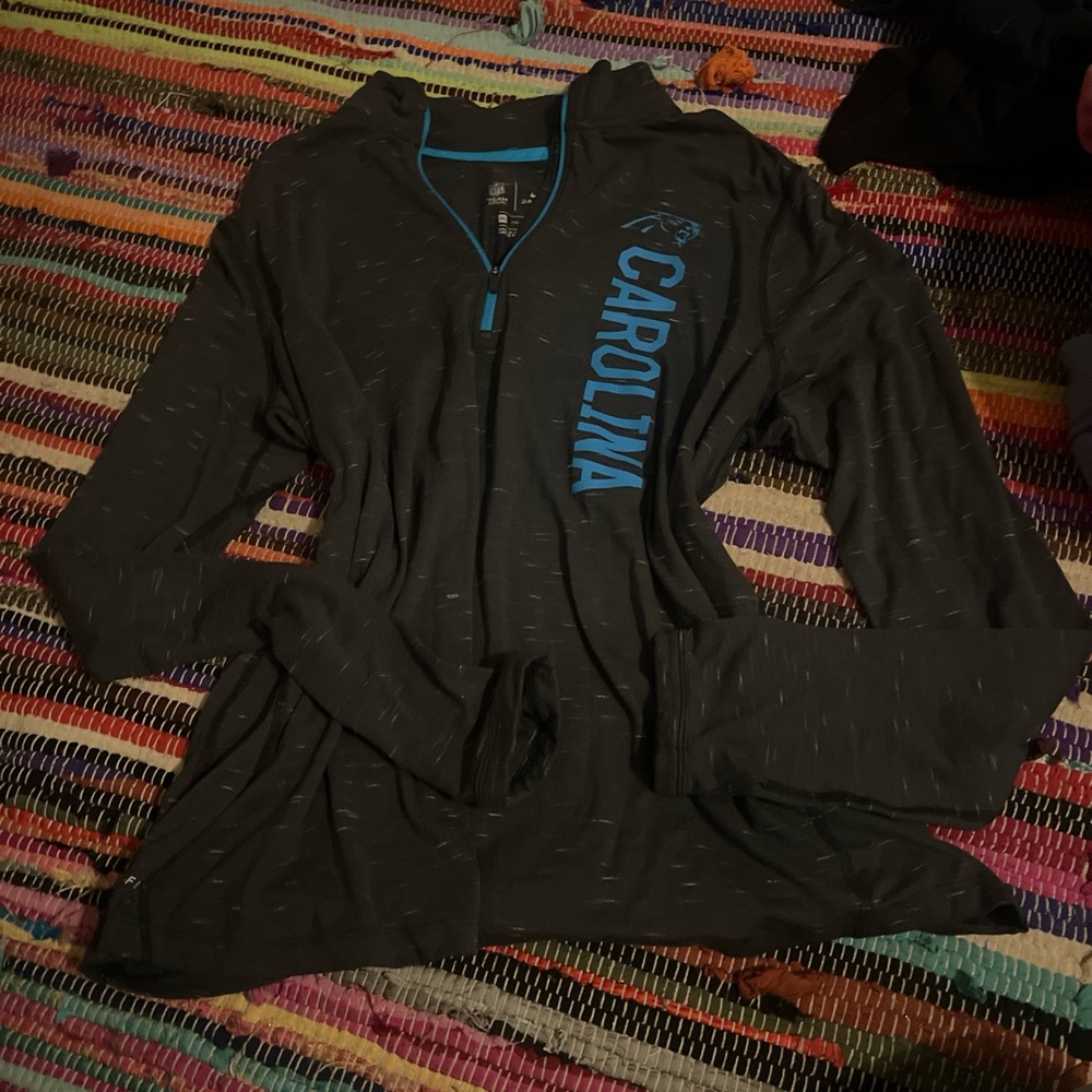 NFL Black and Blue quarter zip